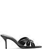Schutz Keefa Leaf Leather Slide Sandals - Image 2