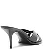 Schutz Keefa Leaf Leather Slide Sandals - Image 3