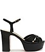 Schutz Keefa Leather Platform Ankle Strap Sandals - Image 2