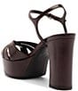 Schutz Keefa Leather Platform Block Heel Sandals - Image 5