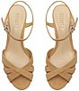Schutz Keefa Suede Platform Ankle Strap Block Heel Sandals - Image 6