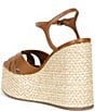 Schutz Keefa Wedge Leather Platform Sandals - Image 3