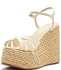 Schutz Keefa Wedge Leather Platform Sandals - Image 6