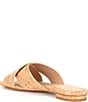 Color:Natural - Image 3 - Latifah Cork Slide Flat Sandals