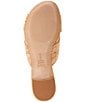 Color:Natural - Image 6 - Latifah Cork Slide Flat Sandals
