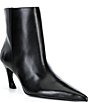 Schutz Lexi Leather Pointed Toe Booties - Image 1
