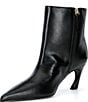 Schutz Lexi Leather Pointed Toe Booties - Image 4