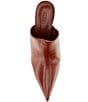 Schutz Lexi Leather Pointed Toe Pump Mules - Image 5