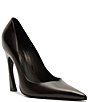 Schutz Lexi Leather Pointed Toe Pumps - Image 1