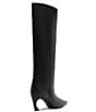 Schutz Lexi Mid Leather Pointed Toe Tall Boots - Image 3