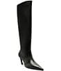 Schutz Lexi Mid Leather Tall Boots - Image 1