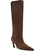 Schutz Lexi Suede Pointed Toe Tall Boots - Image 1