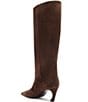 Schutz Lexi Suede Pointed Toe Tall Boots - Image 5