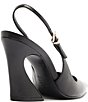 Schutz Lexi Slingback Leather Pointed Toe Pumps - Image 3