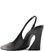 Schutz Lexi Slingback Leather Pointed Toe Pumps - Image 5