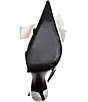 Schutz Liora Patent Leather Bow Pointed Slingback Stiletto Pumps - Image 6
