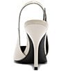 Schutz Liora Patent Leather Pointed Toe Slingback Pumps - Image 4