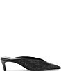 Schutz Loren Mid Suede Dress Mules - Image 2