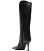 Schutz Mary Ellen Leather Pointed Toe Stiletto Tall Boots - Image 5