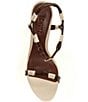 Schutz Nara Leather Mid Heel Dress Sandals - Image 5