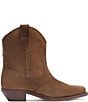 Schutz Nash Suede Pointed Toe Western Booties - Image 2