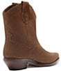Schutz Nash Suede Pointed Toe Western Booties - Image 3