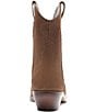 Schutz Nash Suede Pointed Toe Western Booties - Image 4