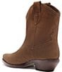 Schutz Nash Suede Pointed Toe Western Booties - Image 5