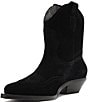 Schutz Nash Suede Pointed Toe Western Booties - Image 6