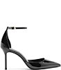 Schutz Paloma Patent Leather Ankle Strap Stiletto Pumps - Image 2