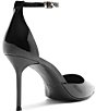 Schutz Paloma Patent Leather Ankle Strap Stiletto Pumps - Image 3