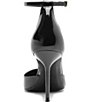 Schutz Paloma Patent Leather Ankle Strap Stiletto Pumps - Image 4