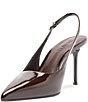 Schutz Paola Patent Leather Pointed Toe Stiletto Pumps - Image 6