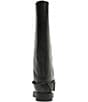 Schutz Patrice Up Leather Tall Buckle Strap Moto Boots - Image 4