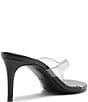 Schutz Roslyn Jelly Thong Dress Slide Dress Sandals - Image 3