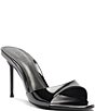 Schutz Sally Patent Leather Dress Slide Sandals - Image 1