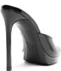 Schutz Sally Platform Patent Leather Dress Slide Sandals - Image 3