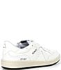 Color:White - Image 2 - ST-001 Leather Retro Sneakers