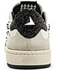Color:White/Black/Pearl - Image 4 - ST-001 Rock Leather Studded Sneakers