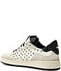 Color:White/Black/Pearl - Image 5 - ST-001 Rock Leather Studded Sneakers