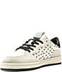 Color:White/Black/Pearl - Image 6 - ST-001 Rock Leather Studded Sneakers