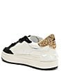 Color:White/Black - Image 5 - St Bold Leather Sneakers