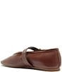 Schutz Vick Leather Buckle Strap Mary Jane Ballet Flats - Image 5