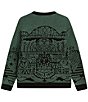 Scotch & Soda Ornate Chenille Jacquard Wool Blend Pullover - Image 2