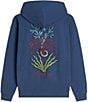 Scotch & Soda Relaxed Fit Embroidered Full Zip Hoodie - Image 1
