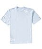 Scotch & Soda Slub Embroidered Short Sleeve T-Shirt, Color:Sky Blue - Image 2