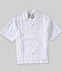 Scotch & Soda Solid Short Sleeve Woven Camp Shirt - Image 2