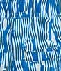Scotch & Soda Stripe Print 6#double; Inseam Swim Trunks, Color:Vuur Island Stripe - Image 3