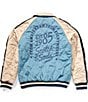 Scotch & Soda The 40th Anniversary Souvenir Reversible Bomber Jacket, Color:Climbing Ivy - Image 2