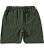 Scotch & Soda Tonal Stripe 8#double; Inseam Shorts, Color:Thyme - Image 2